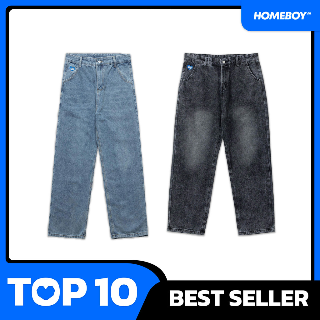 ❗️[ส่งเร็ว กทม. 1 วัน]❗️HOMEBOY กางเกงยีนส์ผู้ชาย รุ่น MIN.JEANS