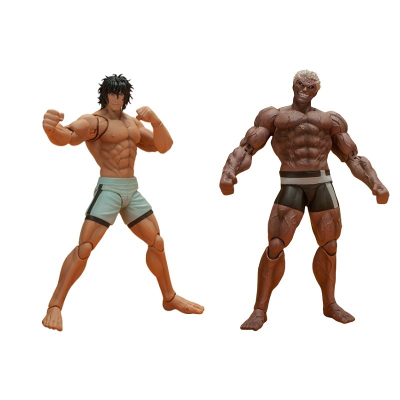 STORM ของเล่น Kengan Ashura Ooma Tokita และ Kure Raian Super Action Figure ของเล่น