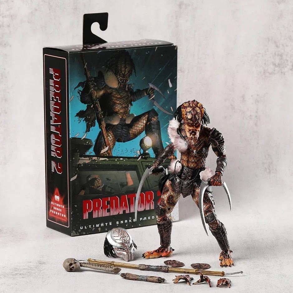 Neca Predator 2 Ultimate Snake Predator Action Figure ของเล่นตุ๊กตา