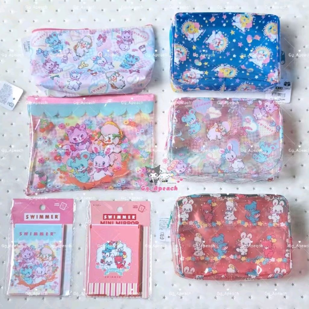 กระเป๋าใส่ของ Swimmer sanrio Japan ของแท้จากญี่ปุ่น