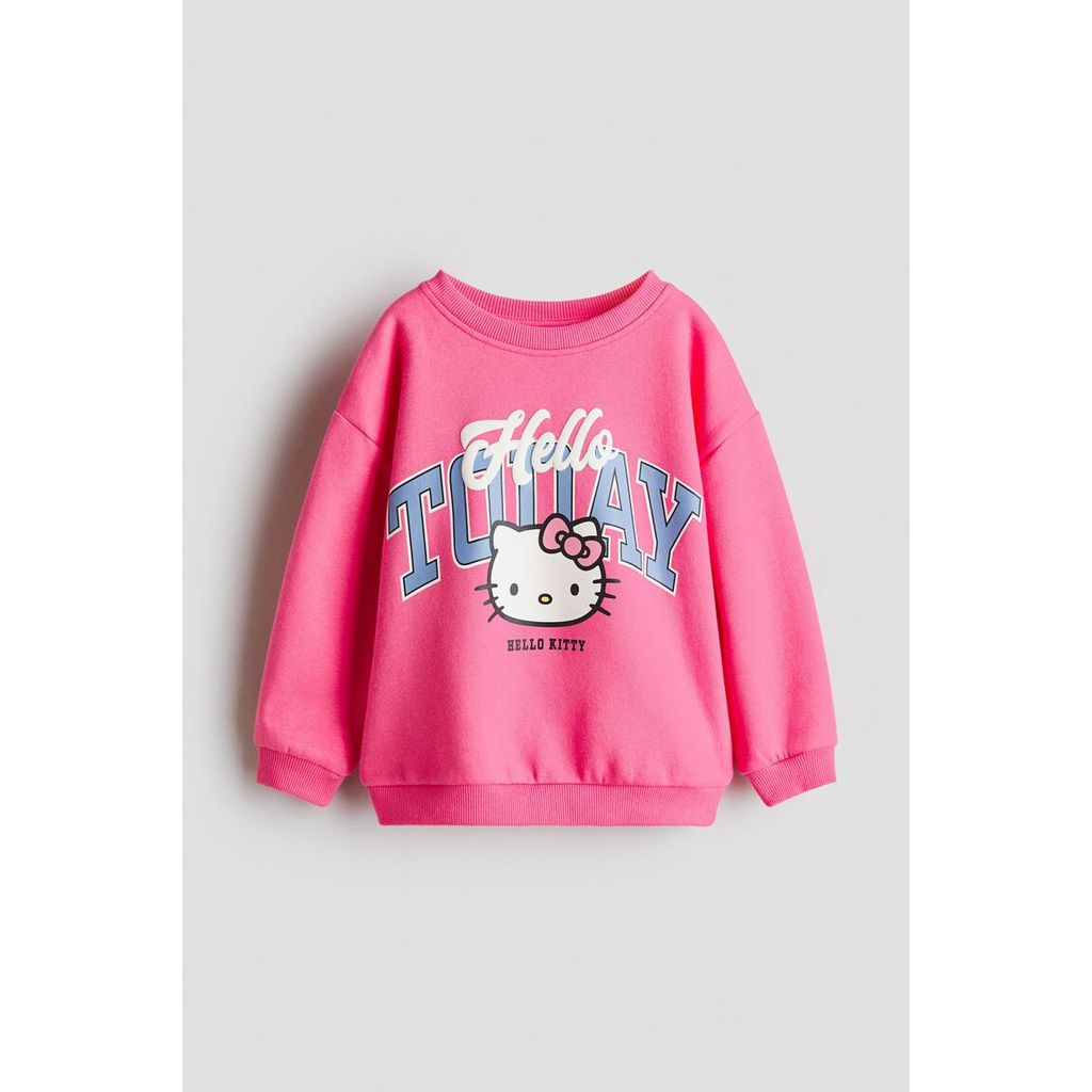 H&M(เอชแอนด์เอ็ม) เสื้อซุ้มพิมพ์ลาย เด็กผู้หญิง 1267711 ราคา ถูกที่สุด ดีลบีเคเค แกลเลอรีภาพที่ 5