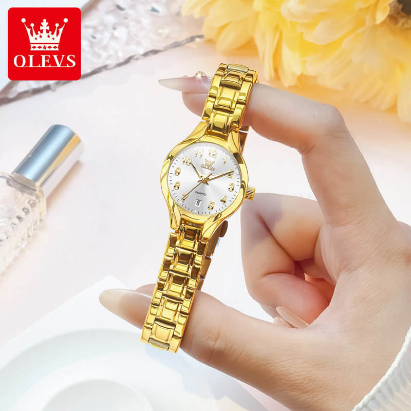 Olevs olevs New digital dial fashion women's watch, waterproof, round, high-end quartz watch