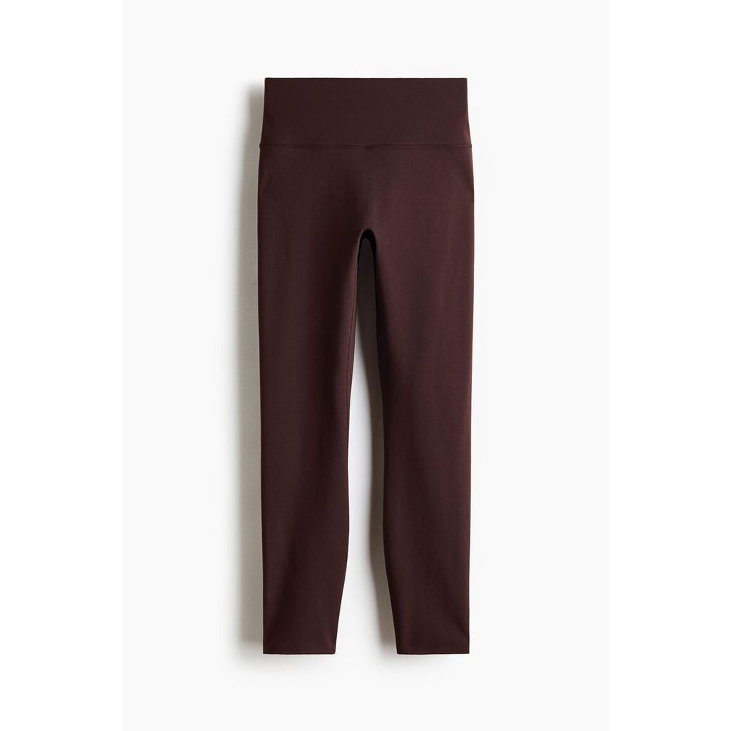 H&M(เอชแอนด์เอ็ม) SoftMove™ Ankle-length sports leggings ผู้หญิง 1257393_4