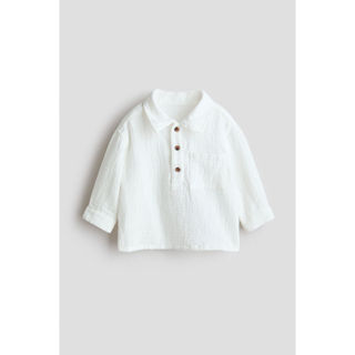 H&M(เอชแอนด์เอ็ม) เสื้อเชิ้ตผ้าฝ้ายมูซลิน Infants Cotton mus…