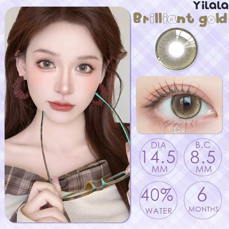 【กล่องฟรี】คอนแทคเลนส์สีธรรมชาติ ขายดี 💝 ขนาดมินิ 14.2/14.5 มม. มีค่าสายตา 0.00 ถึง -4.50