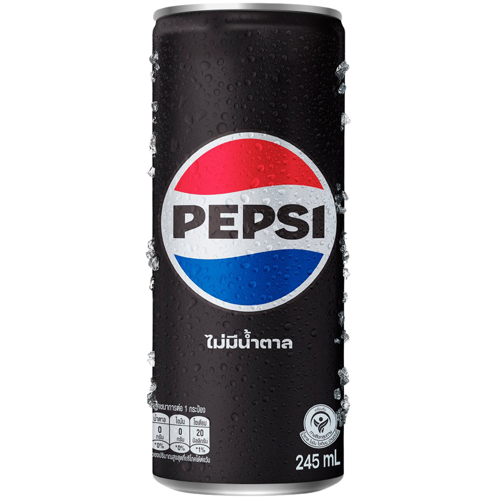 [0181378] Pepsi Max Can 245Ml เป๊ปซี่ แมกซ์ (กระป๋อง) 245 มล. ราคา ถูกที่สุด ดีลบีเคเค