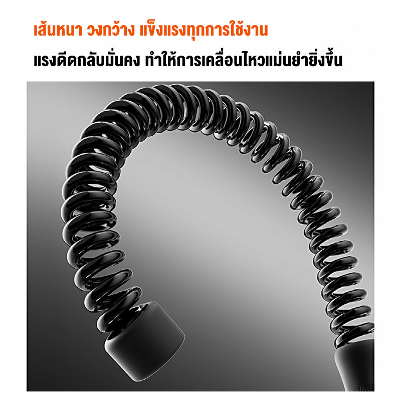 เชือกรบไร้สาย สแตนเลส Rebound Gym Battle Rope รูปที่ 5