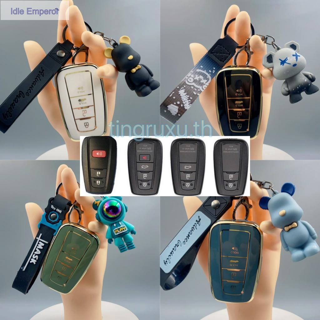 เคสกุญแจรีโมทรถยนต์ สําหรับ TPU กันรอยขีดข่วน สําหรับ Toyota Corolla Altis Corolla Cross Camry CHR R