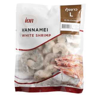 [8858920200237] Jiro Frozen Vannamei White Shrimp Size L 300g จิโร่ กุ้งขาวแวนนาไมแช่แข็ง ไซส์ L