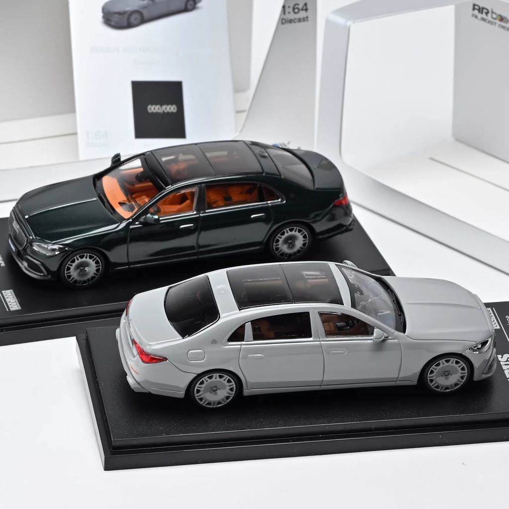 Almost Real-AR 1/64 BRABUS 850 Maybach Masterpiece โมเดลรถ รถของเล่น สําหรับเด็กผู้ชาย ของขวัญวันเกิ
