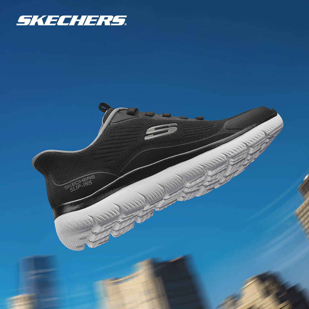 Skechers สเก็ตเชอร์ส รองเท้าลำลองผู้ชาย Men Slip-ins Sport Summits Leyter Casual Shoes - 233047-BKW