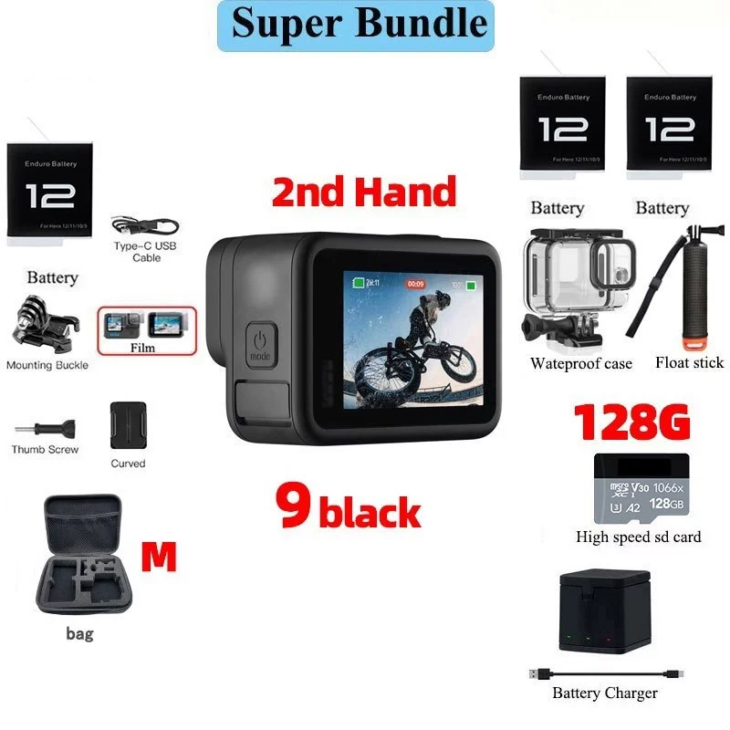 GoPro HERO 9 Black Action Camera 5K 20MP thumbnail 6