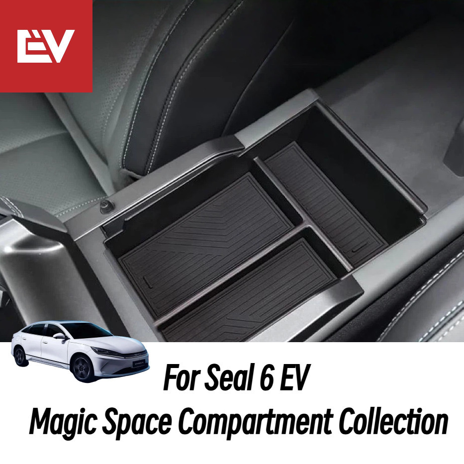 สําหรับ Seal 6 EV Magic Space Compartment Collection ABS + PVC Texture Keep Neat กันน้ําสวมใส่-resist