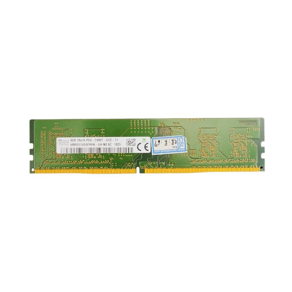 SK HYNIX Hynix 4GB DDR4 PC4-2400T 1Rx16 Non-ECC UDIMM (Refurbished) [HMA851U6AFR6N-UH]