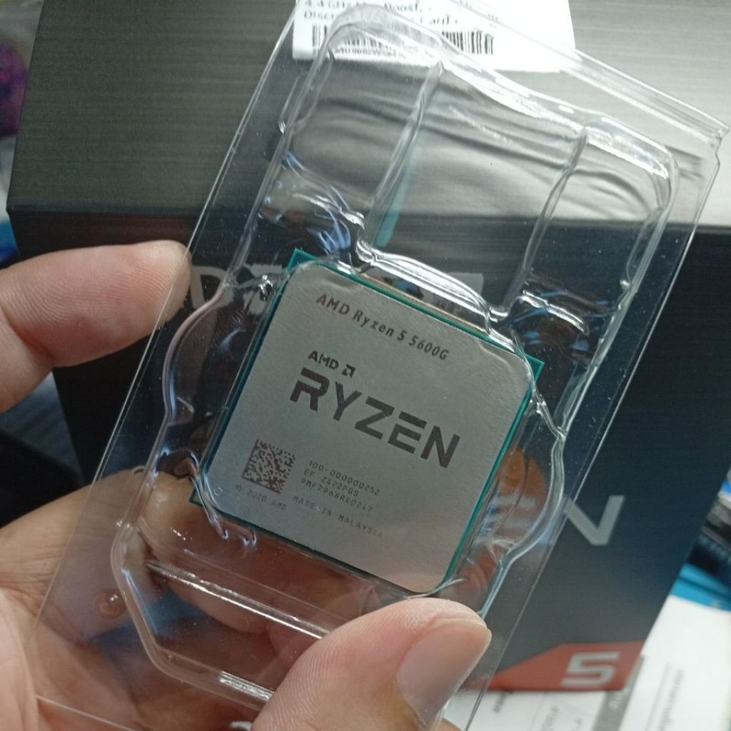 Ryzen 5 5600G (มือสอง) ประกันเหลือถึง 14/7/2571 + พัดลม&ซิงค์ ใหม่