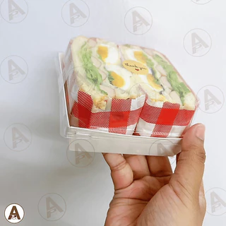 (25/50ชิ้น) กระดาษรองอาหาร/เบเกอรี่ กระดาษไข มี 3 ขนาด (15x15, 18x18, 30x30 ซม.) ห่อแซนวิช