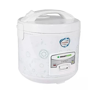 SMARTHOME หม้อหุงข้าว 1 ลิตร รุ่น SRC1012 หม้อหุงข้าวไฟฟ้า หม้อหุงข้าวอุ่นทิพย์ แบบเคลือบเทปล่อน ข้าวไม่ติดข้าว