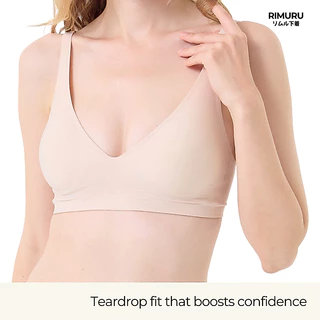 RIMURU รุ่น RIMU BRA เจลลี่บรา บราไร้ขอบ ไร้โครง แบรนด์แท้จากญี่ปุ่น ใส่สบาย เนื้อผ้านิ่ม เก็บทรงดี