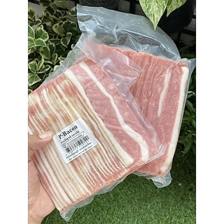 เบคอนลมควัน หอมอร่อยแบบบาง500กรัม