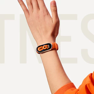for Xiaomi Miband 10/9/8 สายรัดซิลิโคน สําหรับ Miband 8 สายรัดกีฬา กันน้ํา แบบนิ่ม