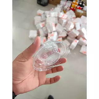 (100ชุด)ฝา+แก้วแคปซูล+ถ้วยน้ำจิ้ม 2 oz. อย่าละ 100 ชิ้น ปาก 95อชุดฝาดับเบิ้ลล็อก+แก้วแคปซูล