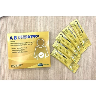 MEGA We Care เมก้า A B Pre&Pro Biotics ช่วยปรับสมดุลลำไส้ prebiotic probiotic probiotics ab pre&pro