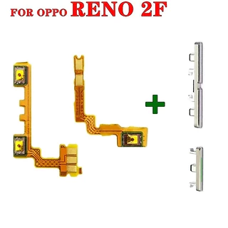 ใหม่เปิดปิดระดับเสียง Flex Cable สําหรับ OPPO Reno 2F 2 F Power Volume ปุ่มด้านข้างปุ่ม Flex Ribbon