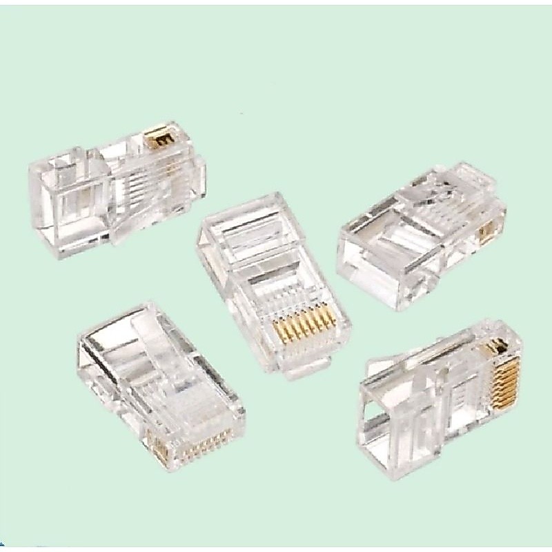 ขั้วต่อ RJ 45 UTP Connector เครือข่าย LAN RJ 45 หัว