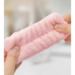ที่คาดผมและสายรัดข้อมือไมโครไฟเบอร์นุ่ม เหมาะกับล้างหน้า ออกกำลังกาย ใช้ซ้ำได้ ทนทานและสะดวก