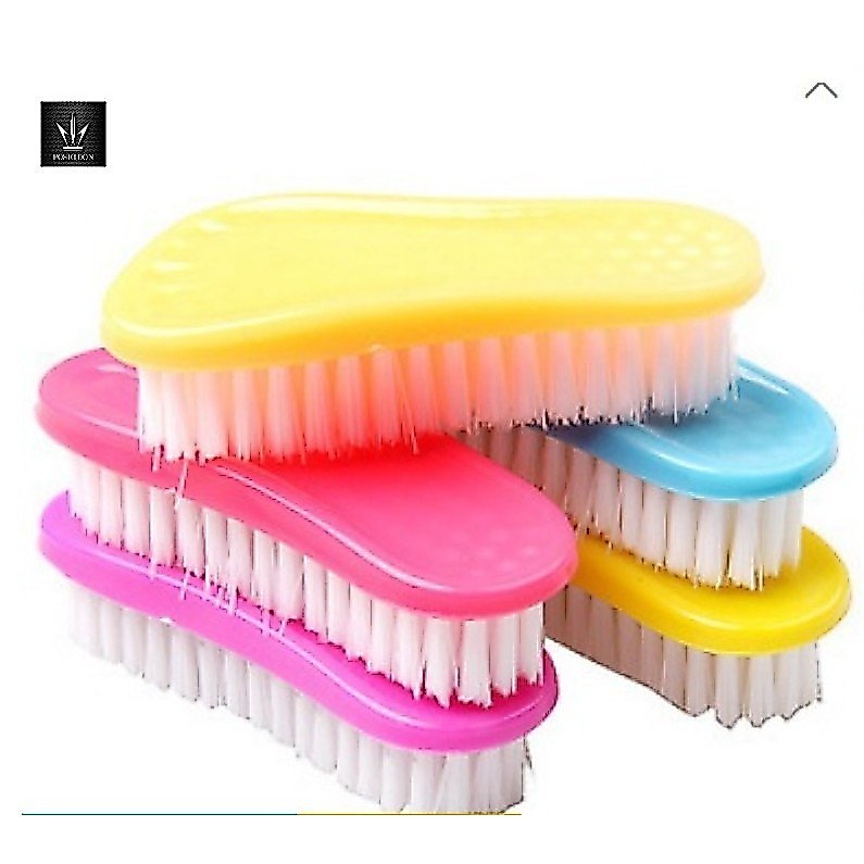 พร้อมส่ง แปรงไนล่อน อเนกประสงค์ ซักผ้า /ขัดรองเท้า /ห้องน้ำ คละสี