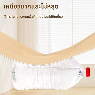 สติ๊กเกอร์ ลายไม้ มีกาวในตัว ติดผนัง สามารถติดได้กับพื้นผิว ติดทนทาน เท็กเจ้อร์ หนา เรียบ
