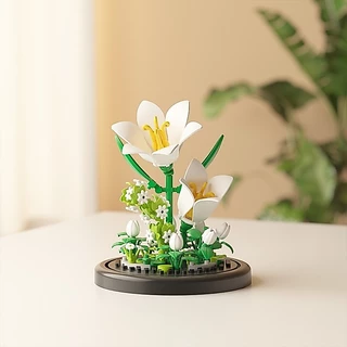 สวนดอกไม้ตัวต่อสุดน่ารัก! ของขวัญ DIY ฝึกสมาธิ เสริมจินตนาการ สร้างสวนในฝันด้วยมือคุณเอง🌺