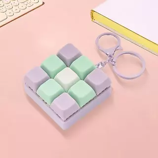💐พร้อมส่ง💐Fidget แป้น คีย์ บอร์ด ฟิคเก็ท สีพาสเทล ไม่มีไฟ