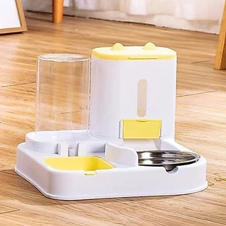 พร้อมส่ง💥ที่ให้อาหารสัตว์เลี้ยง ที่ให้น้ำสัตว์เลี้ยง ที่ให้อาหาร-น้ำอัตโนมัติ เกรดพรีเมี่ยม 2IN1