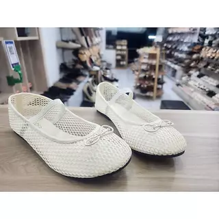 พร้อมส่ง รองเท้าแมรีเจน GOODDY 3158 รองเท้าคัชชูผ้าตาข่าย ระบาย ทรงสวย