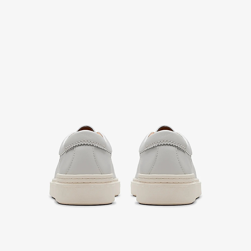 Clarks حذاء رجالي CRAFT SWIFT جلد — أبيض — صورة 7