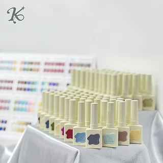 Kale Plus แนะนำขายดี ซีรีส์สีทึบ สีคลาสสิก ขวดใหญ่ 079-096สี 15ML ขวดแบบใหม่ รุ่นขวดบอกสี สีทาเล็บเจล ต้องอบ