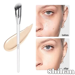 E180 แปรงแต่งหน้า ลงคอนซีลเลอร์ ปกปิดรอยคล้ำ ขนนุ่ม เกลี่ยง่าย ไม่เป็นคราบ