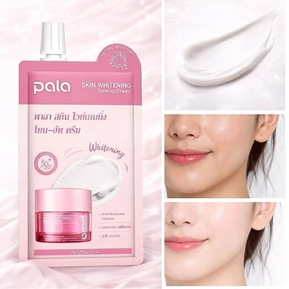 ตะกร้าบริษัท [ 8 g. ] PALA โทนอัพ SKIN WHITENING Tone-up Cream ไม่ทิ้งคราบ แต่งหน้าติดทน