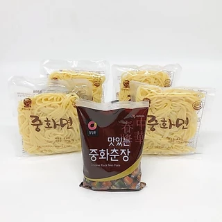 เส้นจาจังมยอน 150g jjajangmen ทำจาจังมยอน จาจังเมียน 중화면 춘장