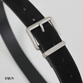 BARON Men Suede Belt เข็มขัดหนังกลับผู้ชายแบรนด์ บารอน