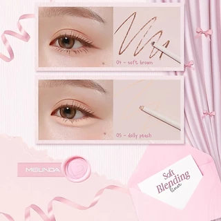 ถูก/แท้/มีไลฟ์ อายไลน์เนอร์ MEILINDA Soft Blending Liner ไลเนอร์ ดินสอเขียนขอบตา เนื้อเจล นุ่มลื่น ติดทน กันน้ำ
