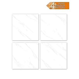 TARA กระเบื้องพื้น 60x60 ซม. เจด้า ขาว A 1.44 ตร.ม. จัดส่งโดย HomePro