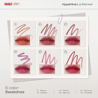 RAD I Hyperline Lip Marker ลิปทิ้นท์สเตน เกลี่ยง่าย สีฟุ้งตุ๊งสวย
