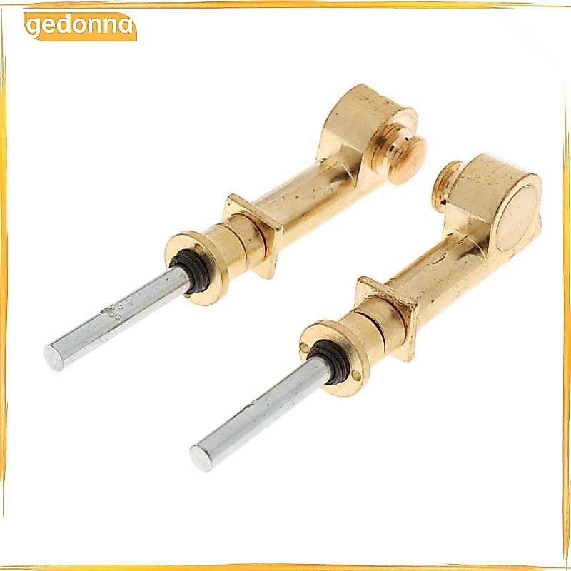 [gedonna] 2 ชิ้นทองแดง Erhu Axis Shaft Mechanical Axis Erhu อุปกรณ์เสริมทําจากทองแดงเหมาะสําหรับการซ
