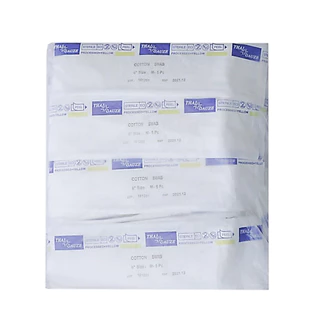 Thai Gauze STERILE COTTON SWABS สำลีก้าน สเตอไรด์ ไม้พันสำลี มีขนาด S M L [1 ซอง 5 ก้าน]