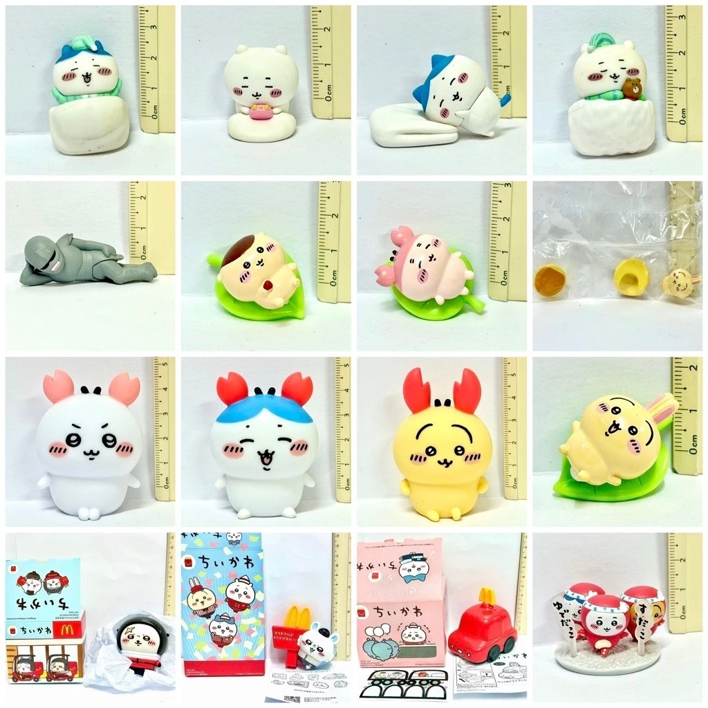 ของแท้ พร้อมส่ง ส่งไว ลิขสิทธิ์ รวมชุดกาชาปอง ตู้คีบ ฟิกเกอร์ โมเดล Chiikawa Usagi Hachiware Momonga Rakko Manju ญี่ปุ่น