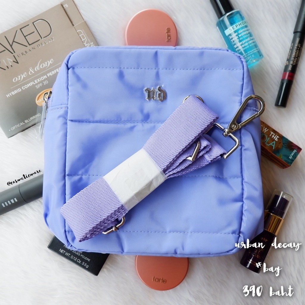 พร้อมส่ง! 💜 urban decay bag | กระเป๋าเครื่องสำอาง