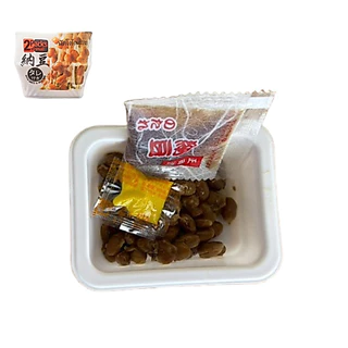 ถั่วหมักญี่ปุ่น นัตโตะ TSUBAKI Food แพ็คคู่ แพ็คละ 40 กรัม พร้อมซอสและมัสตาร์ด Natto ถั่วเน่า