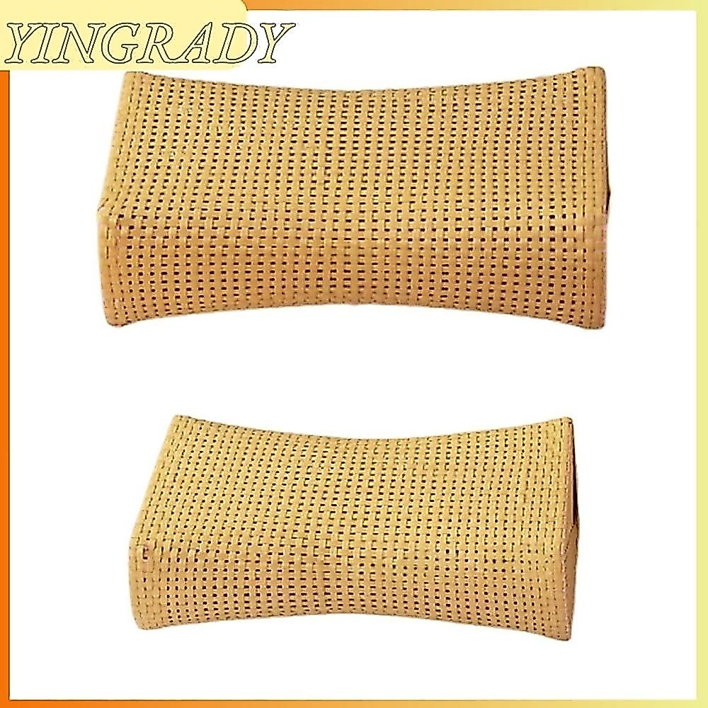 YINGRADY หมอนทอ, หวายเทียมแบบพกพา PE หวาย, ของขวัญ Hollow Multi-function Summer Cool Bolster
